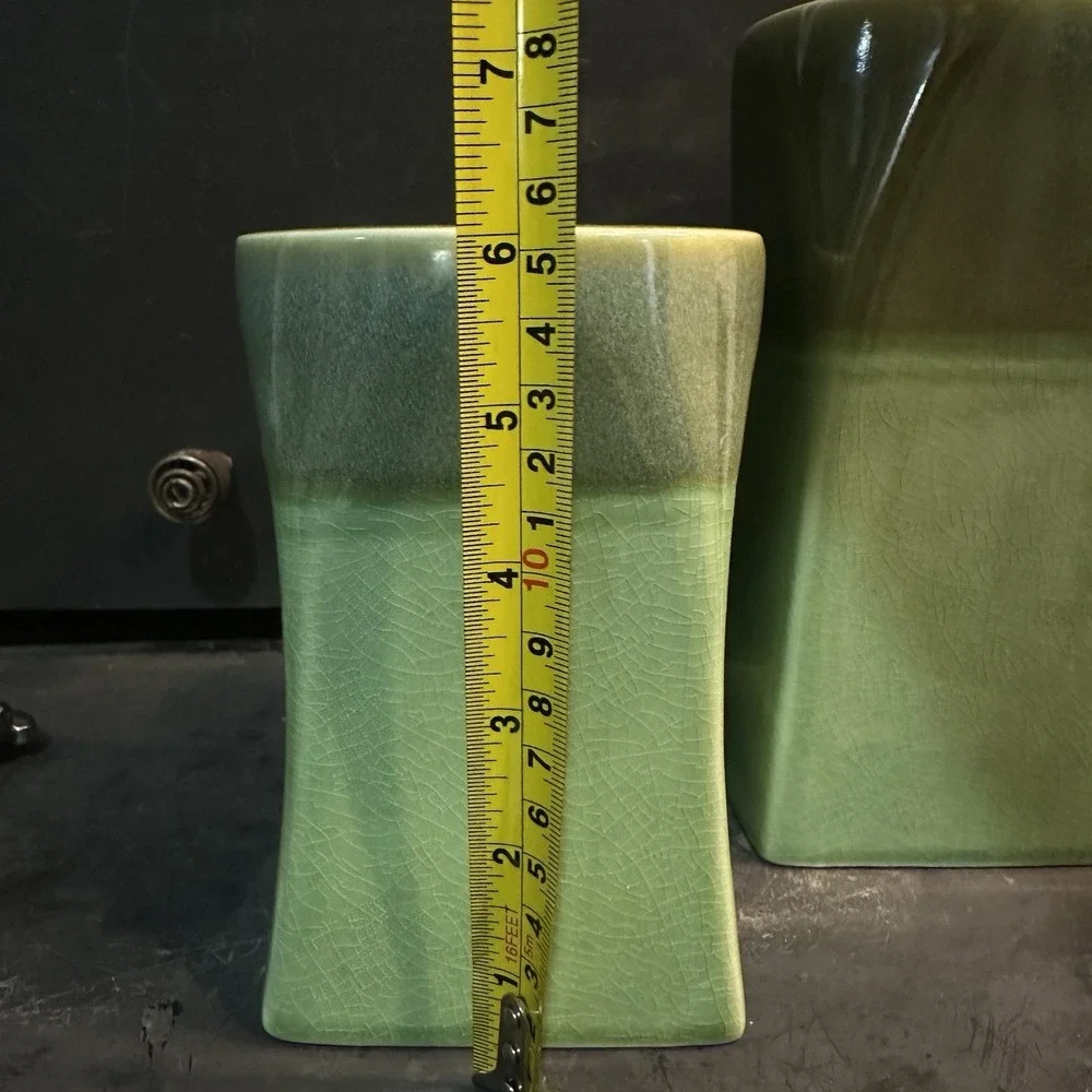 Partylite Nature's Garden Pillar Holder Pair 6" & 8"‎ EUC! - Picture 10 of 12